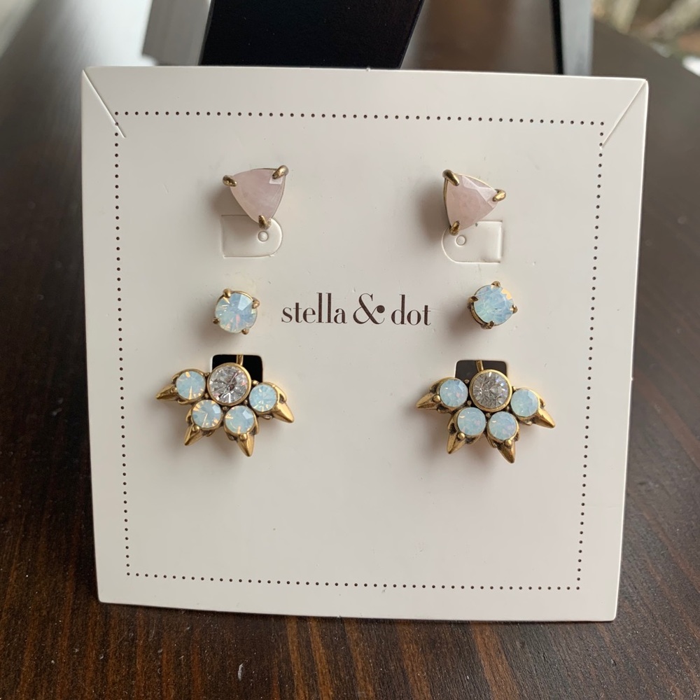 Stella & Dot Eva Ear Jacket Earrings
